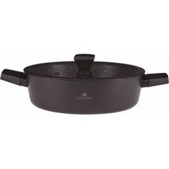 Affek Design GRANITEX Garnek aluminiowy 24cm z powłoką Ilag z pokrywką 4,4L 340R