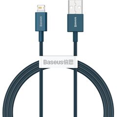 Kabel USB Baseus USB-A - Lightning 1 m Niebieski (CALYS-A03)