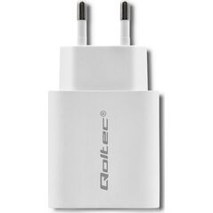 Ładowarka Qoltec 1x USB-A 1x USB-C 3 A (51714)