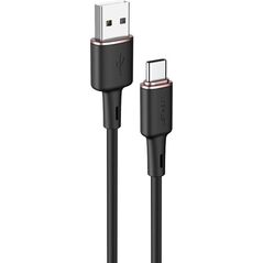 Kabel USB Acefast USB-A - USB-C 1.2 m Czarny (6974316280767)