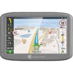 Nawigacja GPS Navitel E501 - system nawigacji, 5", TFT, Ekran dotykowy, Szary