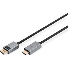 Kabel Digitus DisplayPort - HDMI 3m szary (DB-340202-030-S)