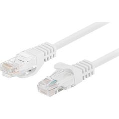 Lanberg Patchcord kat.6a UTP biały 10-pak Fluke Passed PCU6-20CC-0100