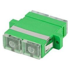 Lanberg Adapter światłowodowy SM SC/APC duplex zaślepka przezroczysta 20 sztuk