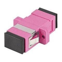 Lanberg ADAPTER ŚWIATŁOWODOWY MM SC/UPC SIMPLEX OM4 LANBERG