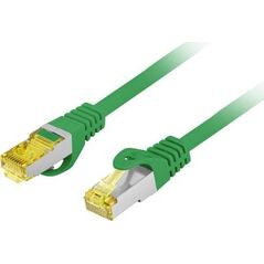 Lanberg PATCHCORD KAT.6A S/FTP LSZH CU 2M ZIELONY FLUKE PASSED LANBERG