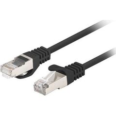 Lanberg PATCHCORD KAT.6 FTP 0.25M CZARNY FLUKE PASSED LANBERG 10-PACK