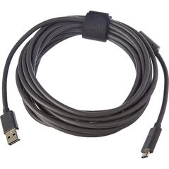 Kabel USB Logitech USB-A - USB-C 5 m Czarny (993-001391)