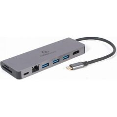HUB USB Gembird I/O ADAPTER USB-C TO HDMI/USB3/5IN1 A-CM-COMBO5-05 GEMBIRD