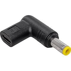 Zasilacz do laptopa Akyga Przejściówka do laptopa Akyga AK-ND-C01 USB-C / 5.5 x 2.5 mm