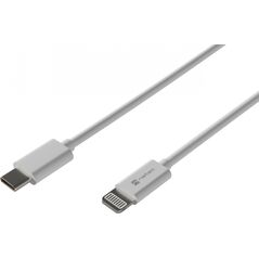 Kabel USB Natec USB-C - Lightning 1 m Biały (NKA-2150)