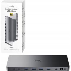 Stacja/replikator Cudy Stacja dokujšca CS70013-in-1 Dual 4K
