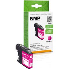KMP Printtechnik AG KMP Patrone Brother LC-123M      600 S. magenta remanufactured