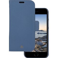 dbramante New York - iPhone SE/8/7 - Ultra-marine Blue - full grain pebbled leather cover