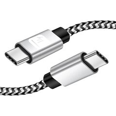Kabel USB 2.0 Typ-C USB-C 1m 3A Szybkie Ładowanie w Oplocie