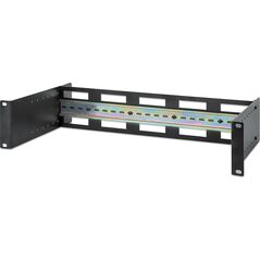 Intellinet 716345 Obudowa z szyną DIN o regulowanej głębokości, Rack 19, 2U Intellinet 716345 Obudowa z szyną DIN o regulowanej głębokości, Rack 19, 2U
