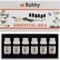 Dyfuzor zapachowy Ruhhy Olejek eteryczny- zestaw 6szt. 10ml Ruhhy 21939