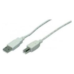 Kabel USB LogiLink USB-A - USB-B 2 m Biały (CU0007)