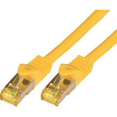 Mcab Patchcord, Cat7, S-FTP, PIMF, LSZH, 20m, żółty (3760)