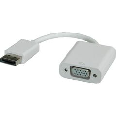 Adapter AV Roline DisplayPort - D-Sub (VGA) biały (12.03.3135)