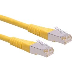 Roline PatchCord, S/FTP, Cat.6, 1,5m, żółty (21.15.0825)