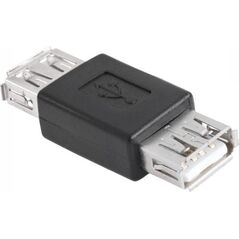 Adapter USB USB - USB Czarny  (ZLA0615)