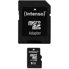 Karta Intenso MicroSDHC 8 GB Class 10  (3413460)
