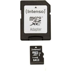 Karta Intenso Premium MicroSDXC 64 GB Class 10 UHS-I/U1  (3423490)