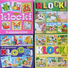 Adamigo Klocki Obrazkowe 9 El. (4607)