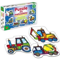Alexander Puzzle dla maluszków - Maszyny Budowlane - 0541