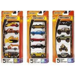 Mattel MATCHBOX PIĘCIOPAK
