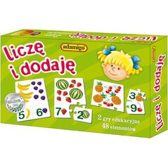 Adamigo Układanka, Liczę i Dodaję - 6748