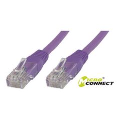 MicroConnect Kabel CAT 6 U/UTP 3m PVC Fioletowy (B-UTP603P)