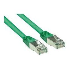 Goobay Patchcord F/UTP, Cat5e, 0.50m, zielony (75111-0.5g)
