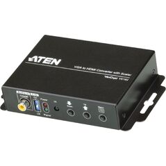 Adapter AV Aten HDMI - D-Sub (VGA) czarny (VC182-AT-G)