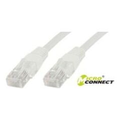 MicroConnect U/UTP CAT5e 0.5M White PVC (B-UTP5005W)