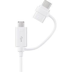 Kabel USB Samsung USB-A - USB-C 1.5 m Biały (EP-DG930DWEGWW)