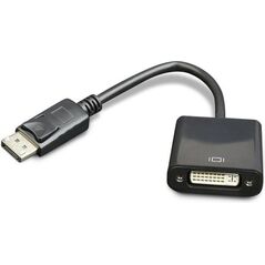 Adapter AV Gembird DisplayPort - DVI-I czarny (A-DPM-DVIF-002)