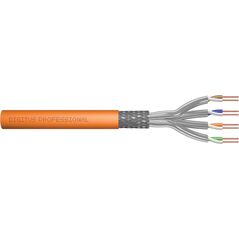 Digitus Kabel instalacyjny S-FTP, PIMF, CAT7, 4x2xAWG23/1, 100 Ohm, LSOH, 100m, pomarańczowy (DK-1743-VH-1)