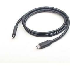 Kabel USB Gembird USB-C - USB-C 1 m Czarny (CCP-USB3.1-CMCM-1M)