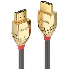 Kabel Lindy HDMI - HDMI 15m złoty (37867)