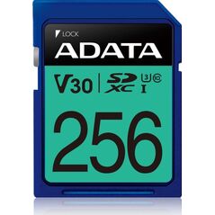 Karta ADATA Premier Pro SDXC 256 GB Class 10 UHS-I/U3 V30 (ASDX256GUI3V30S-R)