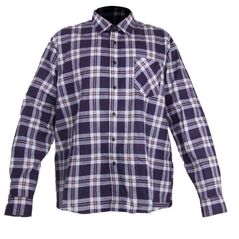 Lahti Pro Koszula flanelowa w kratę granatowa rozmiar XXL LPKF22XL