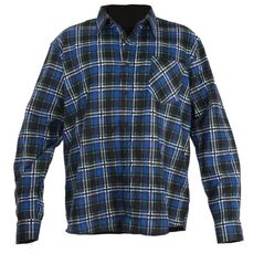 Lahti Pro Koszula flanelowa w kratę niebieska rozmiar XL LPKF3XL
