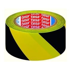 Tesa Taśma samoprzylepna ostrzegawcza 33m 50mm żółto-czarna (H6076093)