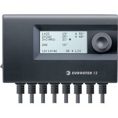Euroster Elektroniczny sterownik przeznaczony do 3 urządzeń w instalacji grzewczej (12)