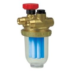 Afriso Filtr olejowy dwururowy MS 500 Si gwint zewnętrzny wkład plastikowy przepływ 200L/h 20 429