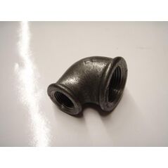 Opal Kolano redukcyjne A1 nakrętne 1x1/2" czarne - B90R 25X15