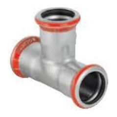 Geberit Trójnik równoprzelotowy Mapress C-Stahl 54mm (21008)