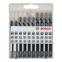 Bosch Zestaw brzeszczotów do wyrzynarek Basic for Wodd 10szt. (2607010629)
